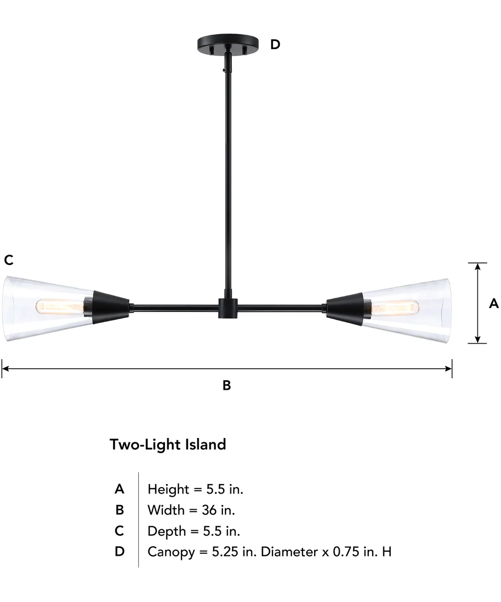 Norro 2 Light Island  Matte Black - Image 5