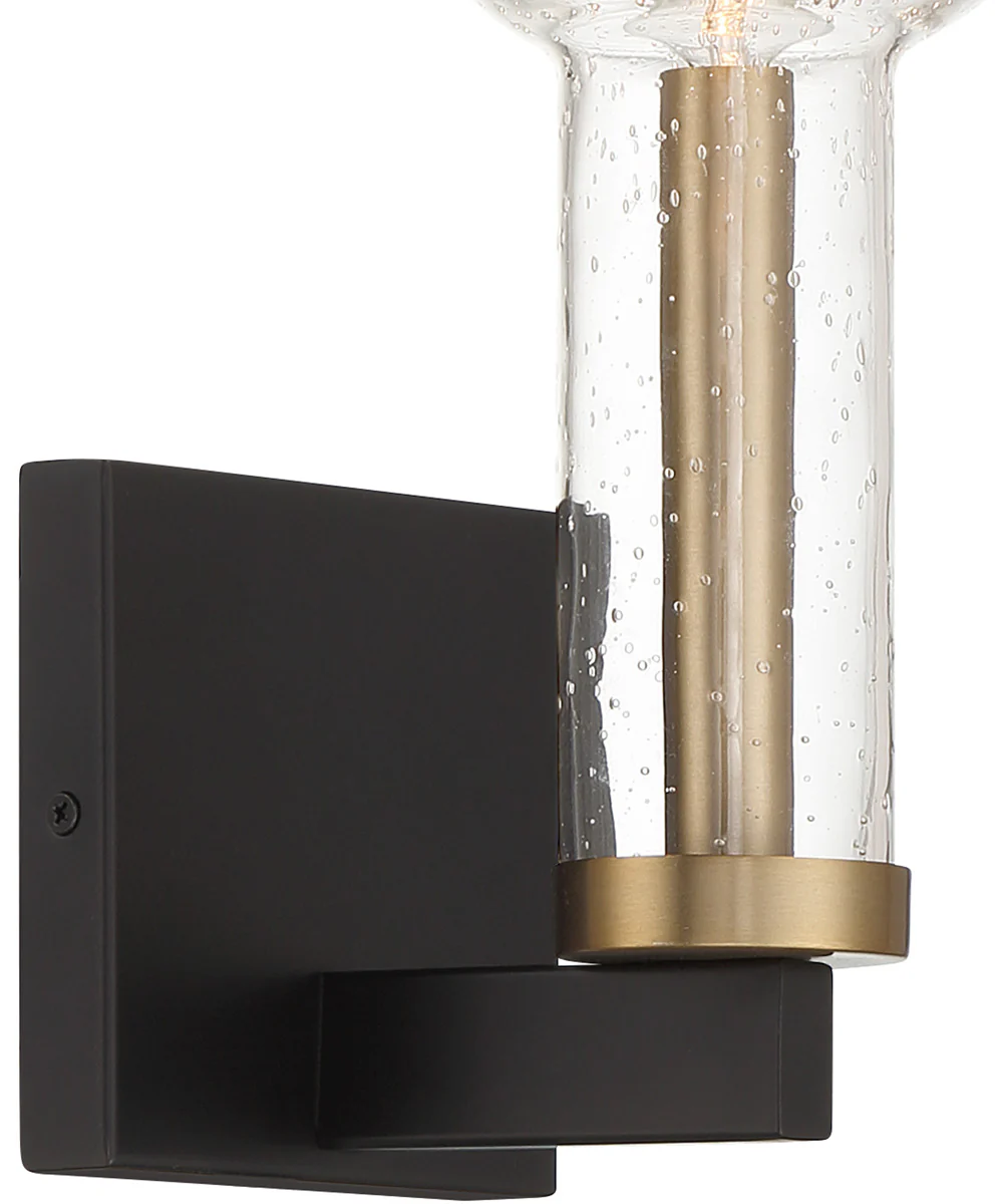Nova 1 Light Wall Sconce  Matte Black - Image 4