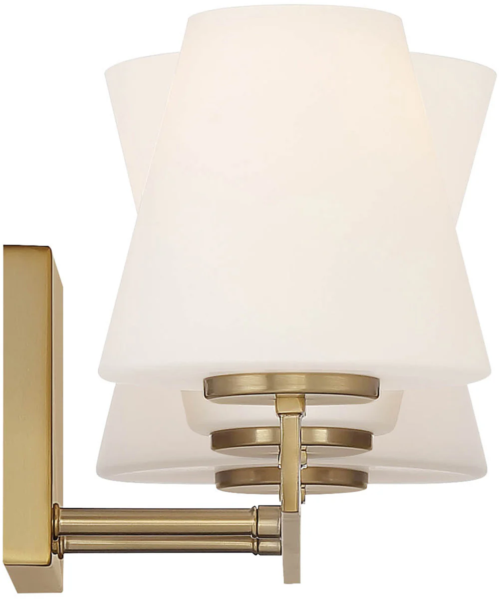 Palmyra 3 Light Vanity Brushed Gold - Image 5