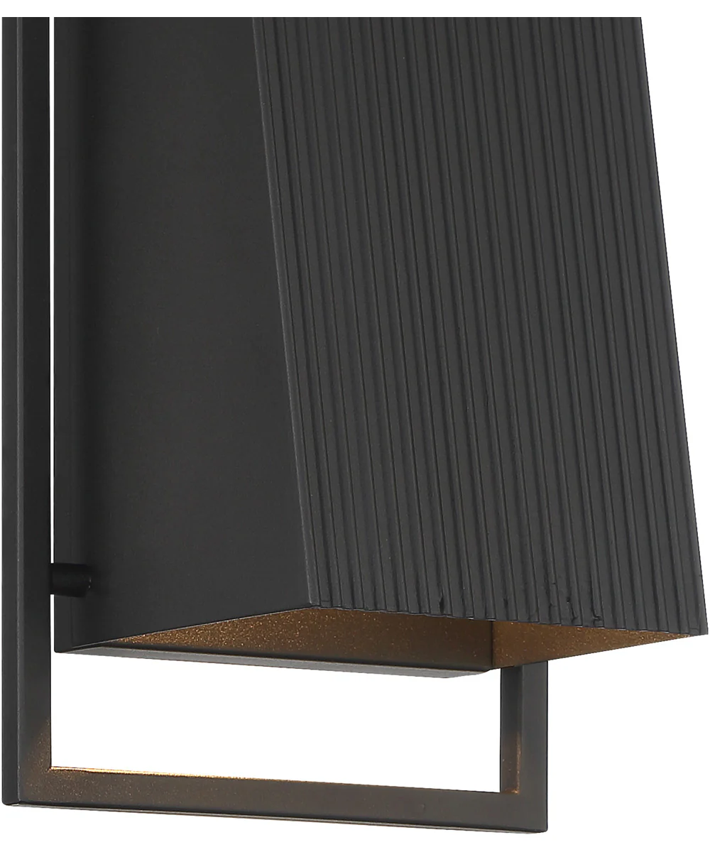 Pine Hills 1 Light Wall Lantern Black - Image 2