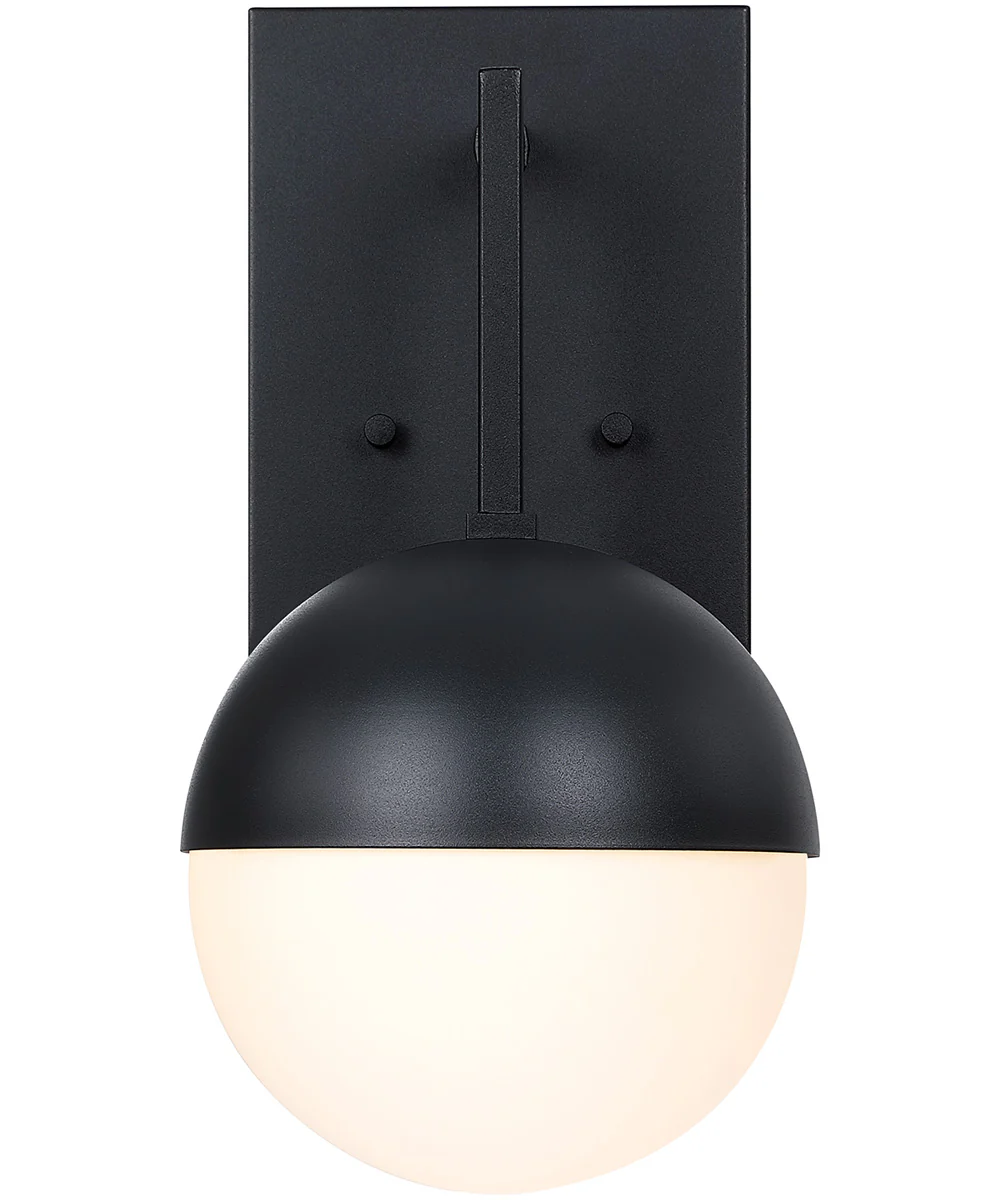 Pineview Outdoor Wall Sconce Black