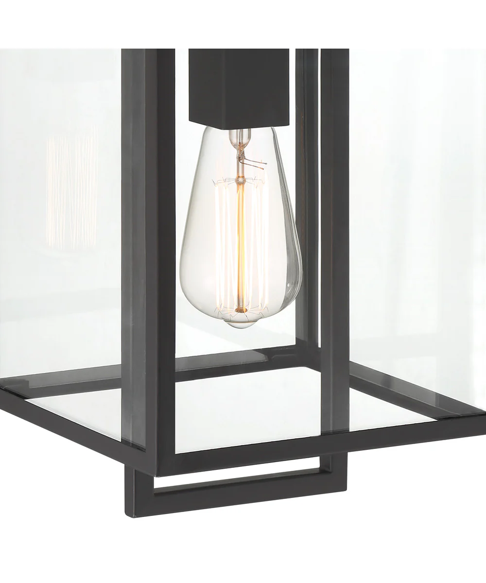 Preston 1 Light Wall Lantern Matte Black - Image 4