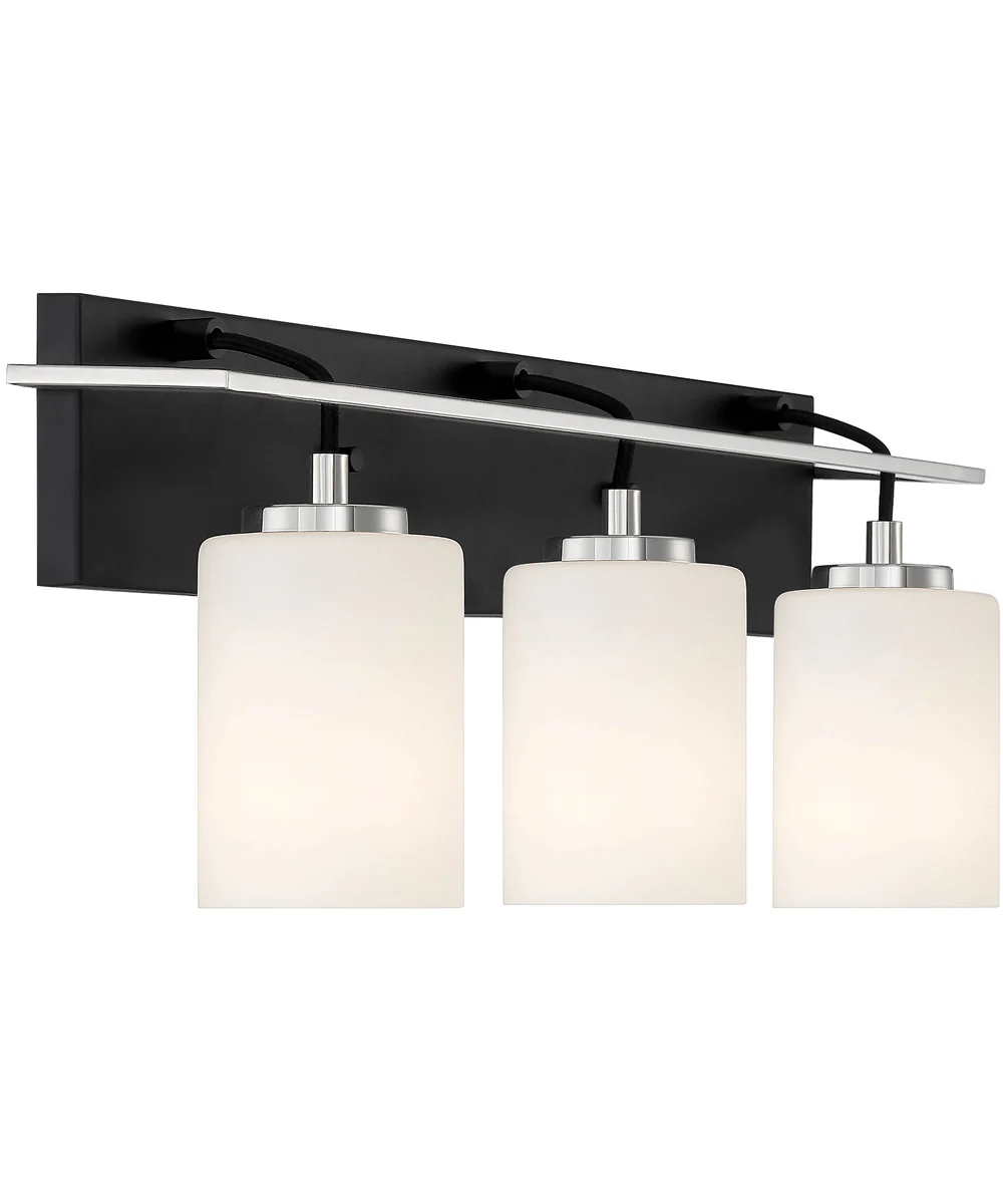 Prince St 3 Light Vanity Matte Black - Image 4