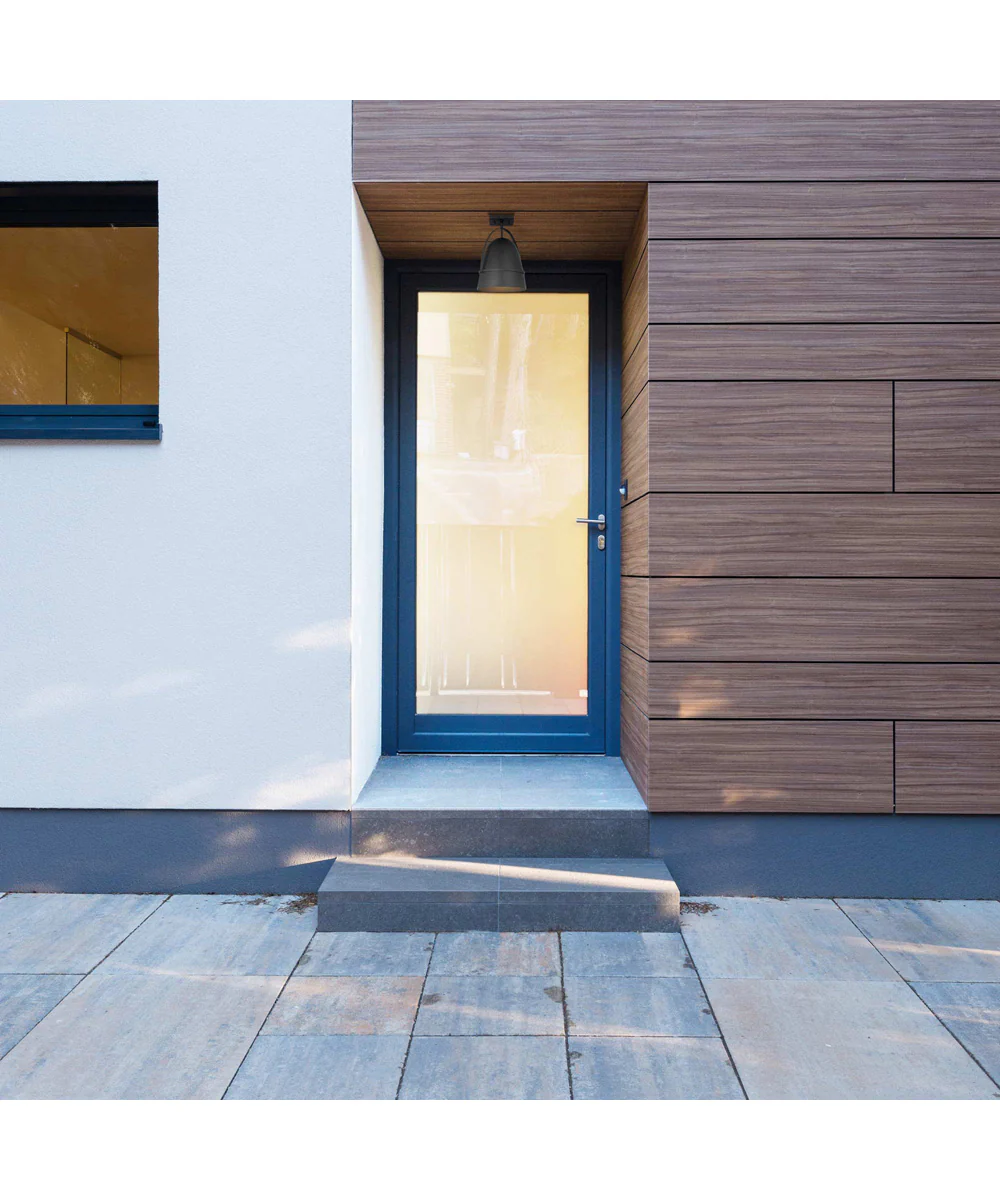 Rue  1 Light Semi Flush  Black - Image 3