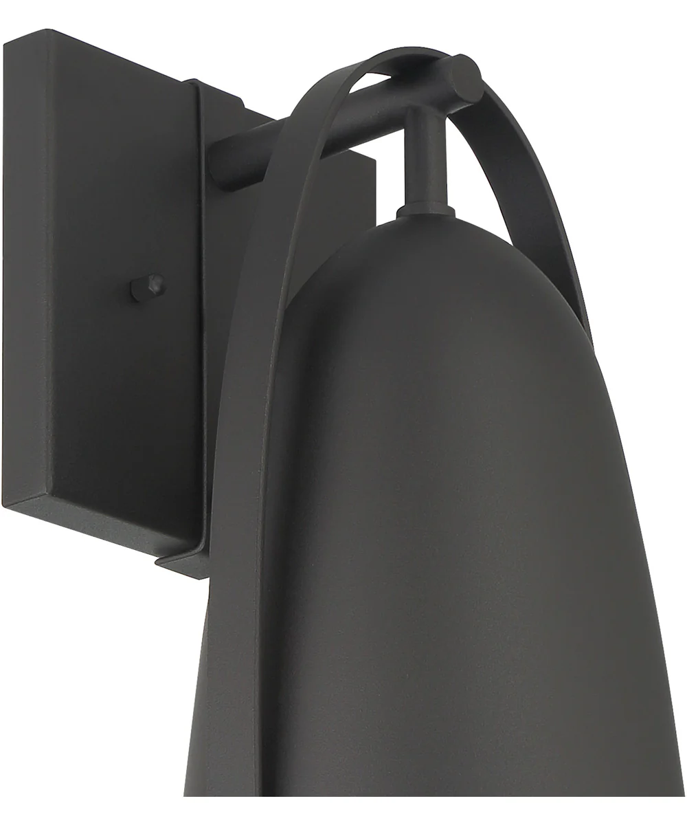 Rue  1 Light Wall Lantern Black - Image 4
