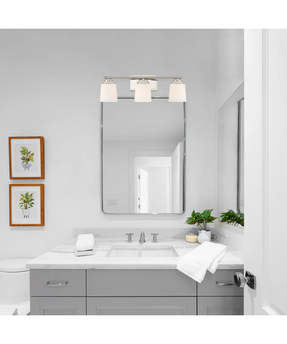 Stella 3 Light Vanity Polished Nickel - Image 2