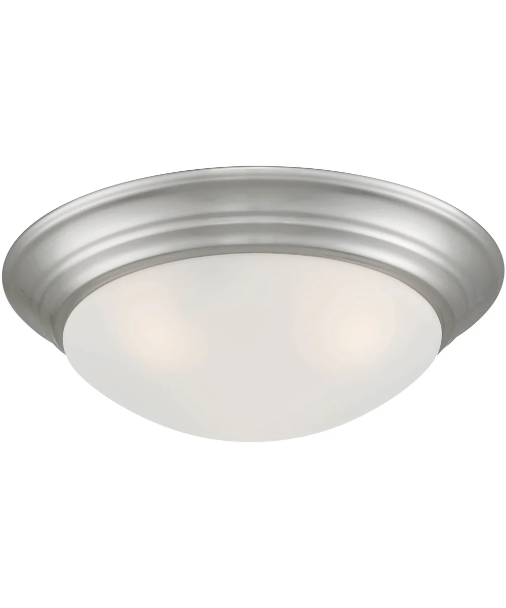 Tap 2 Light Flush Mount Brushed Nickel