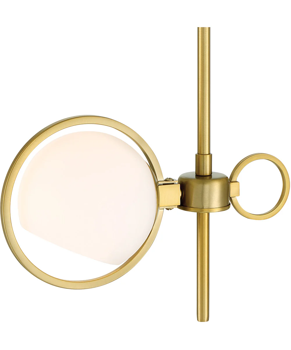 Teatro 1 Light Pendant Brushed Gold - Image 3