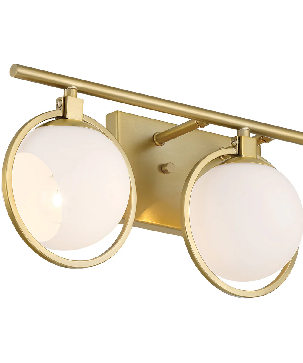 Teatro 3 Light Vanity Brushed Gold - Image 4