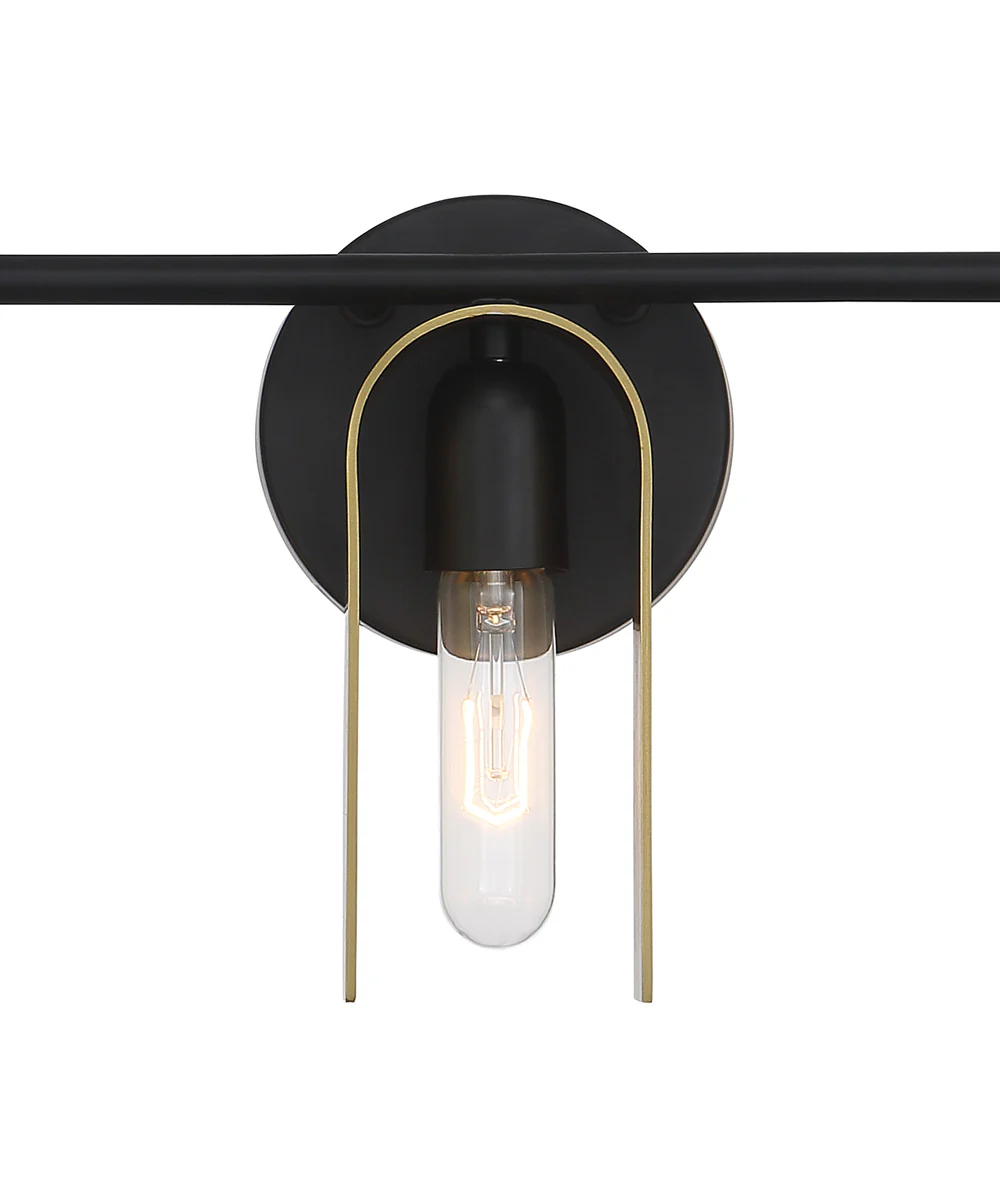 U Turn 5 Light Vanity Matte Black - Image 3
