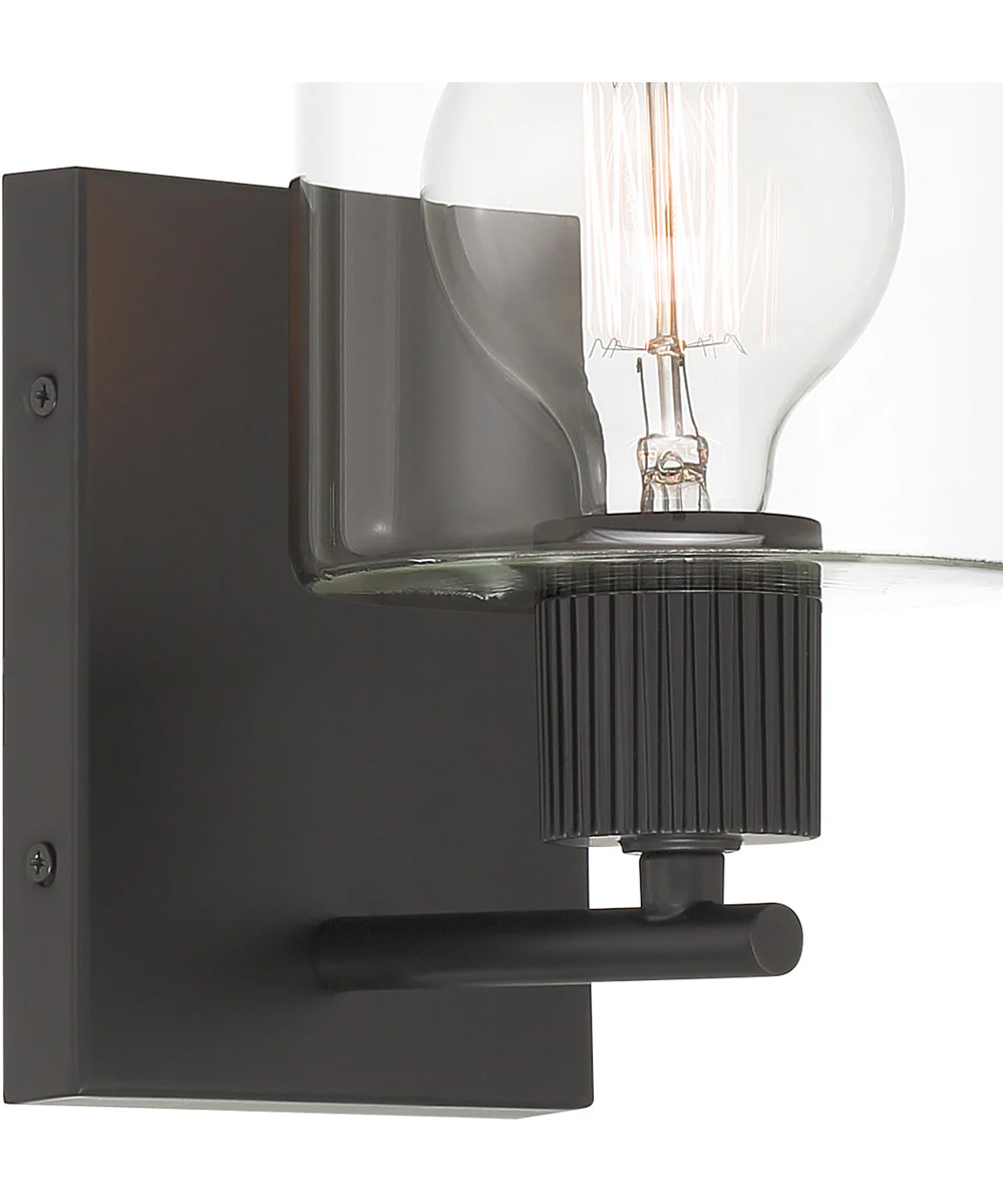 Vibrato 1 Light Wall Sconce  Matte Black - Image 4