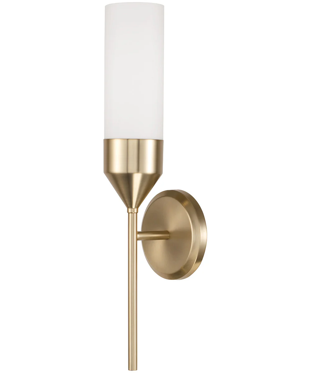 Devon 1-Light Sconce Matte Brass