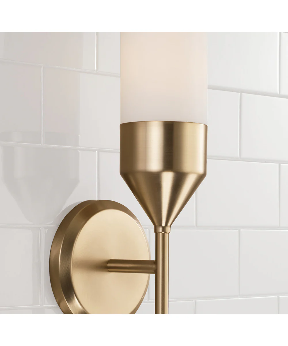 Devon 1-Light Sconce Matte Brass - Image 3