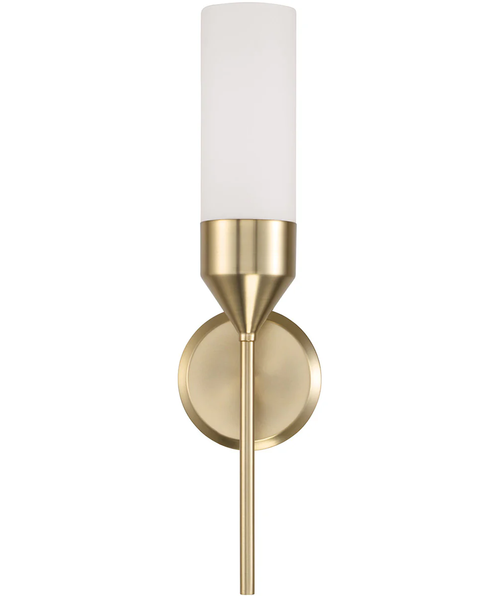 Devon 1-Light Sconce Matte Brass - Image 4