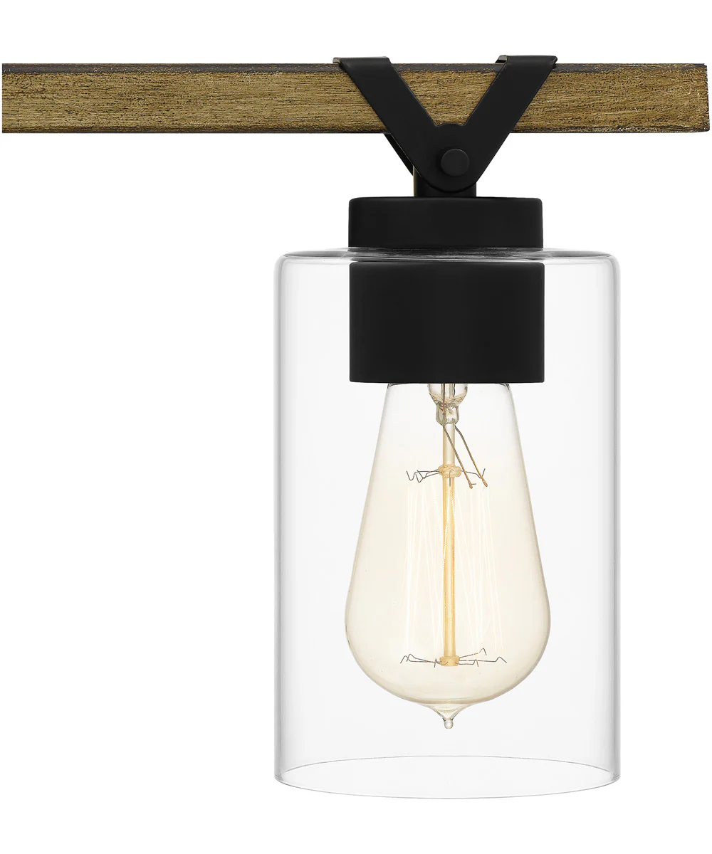 Devon Court Extra Large 4-light Bath Light Matte Black - Image 6