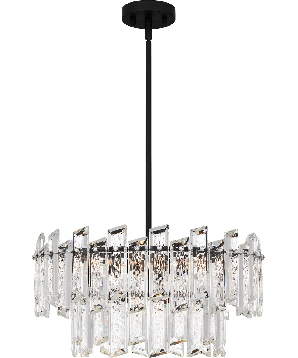 Dion 6-light Pendant Matte Black - Image 3