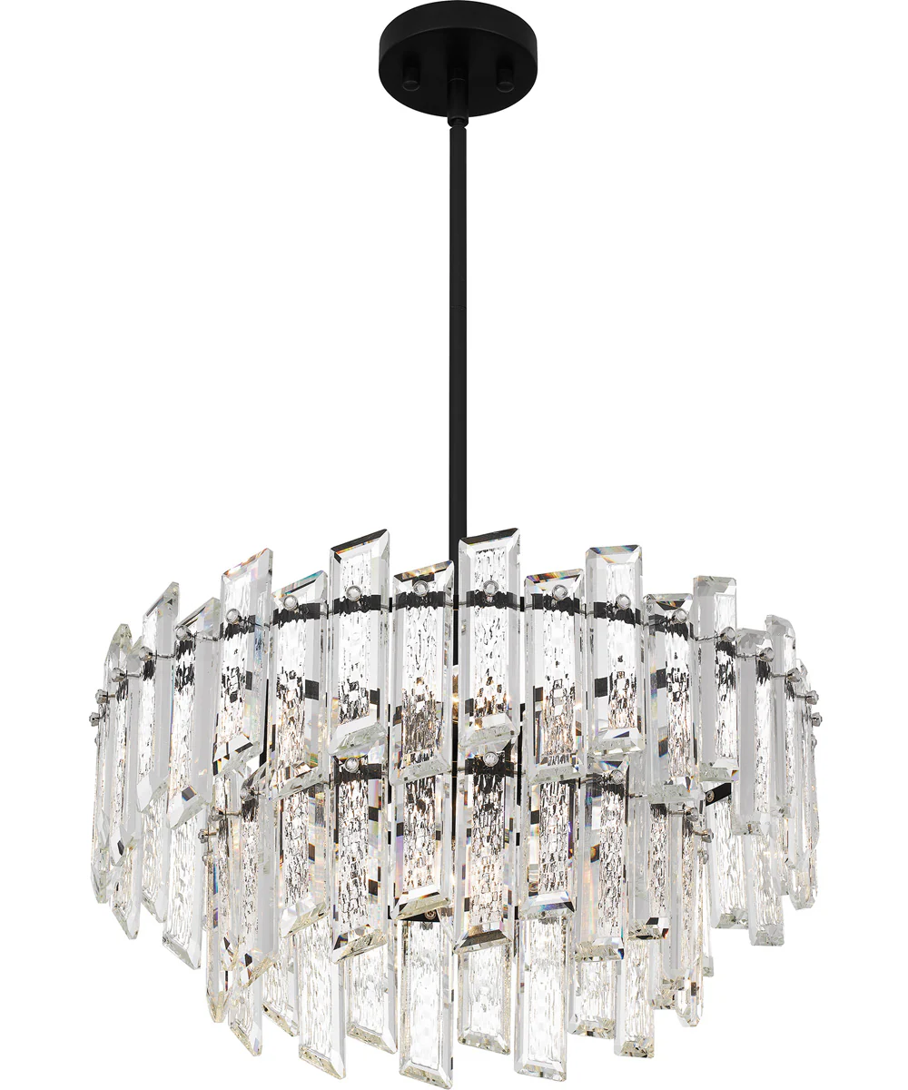 Dion 6-light Pendant Matte Black - Image 4
