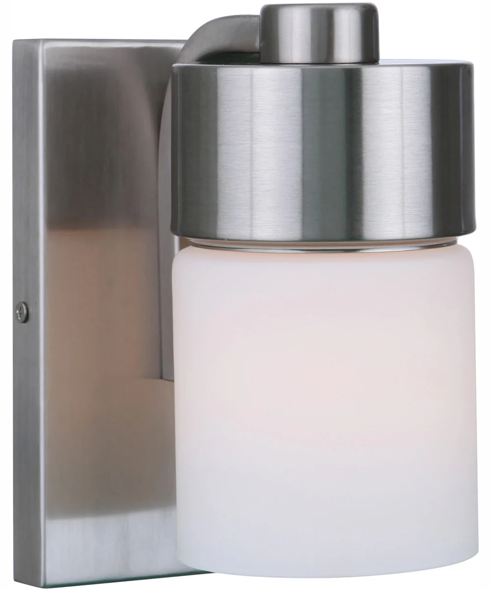 District 1-Light Wall Sconce Brushed Polished Nickel - Image 2