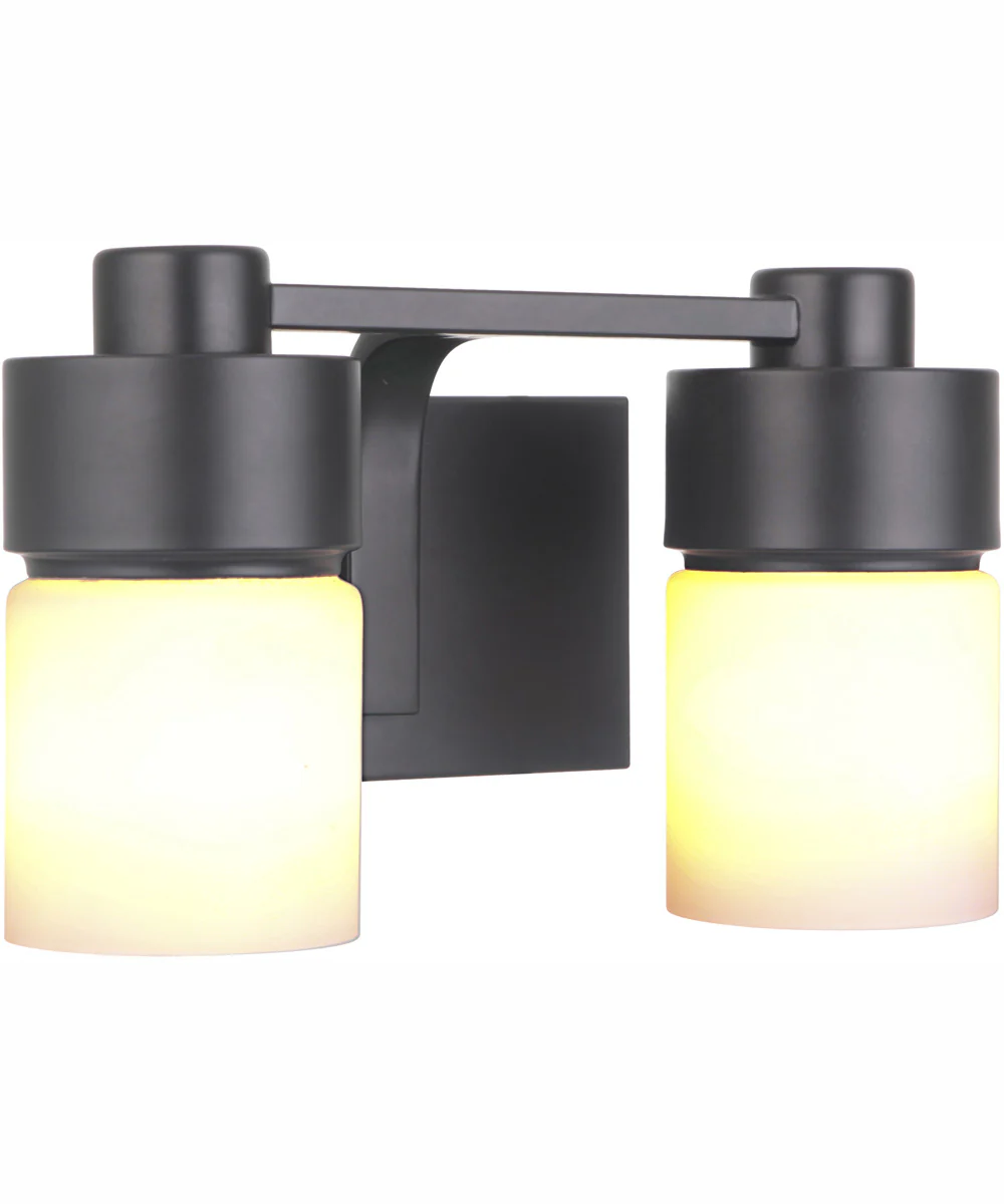 District 2-Light Vanity Flat Black - Image 2
