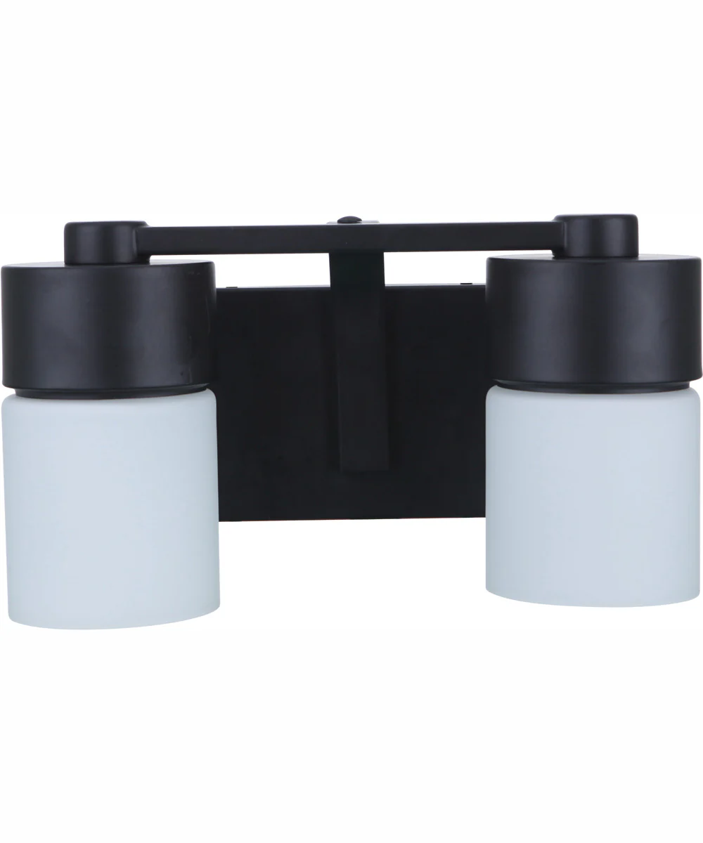 District 2-Light Vanity Flat Black - Image 3