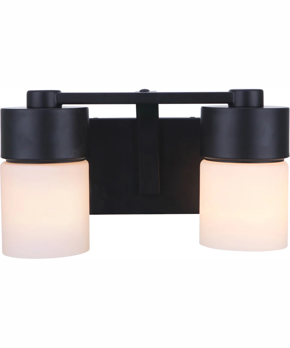 District 2-Light Vanity Flat Black - Image 4