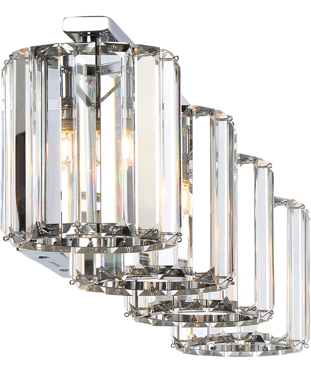 Divine Extra Large 4-light Bath Light Polished Chrome - Image 4