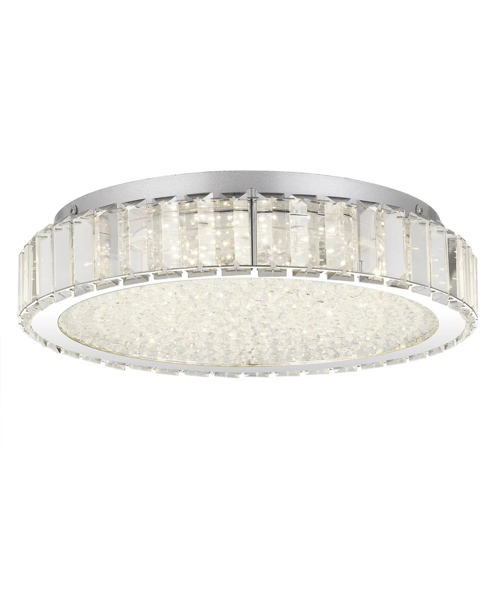 Divine  Flush Mount Polished Chrome