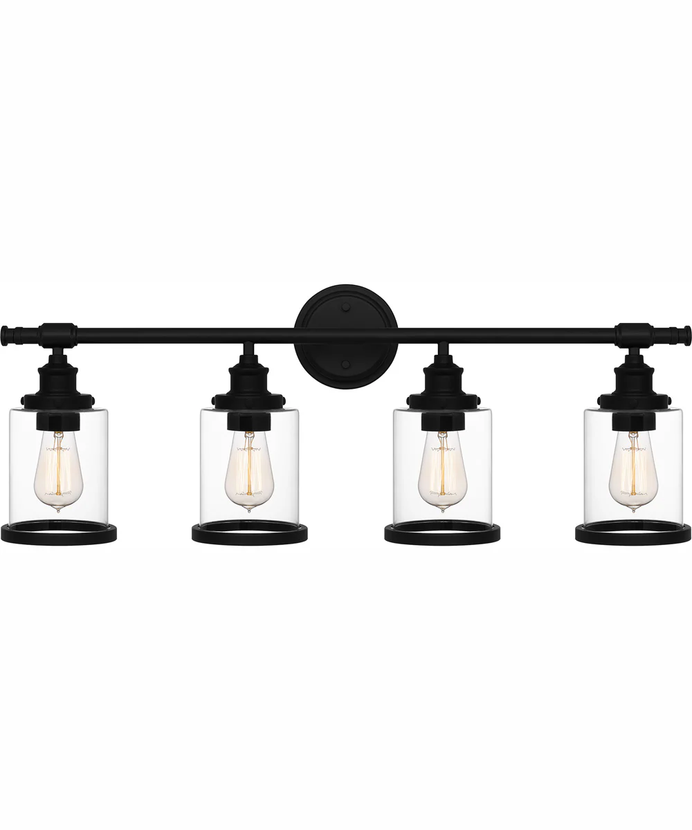 Dixie Extra Large 4-light Bath Light Matte Black - Image 2