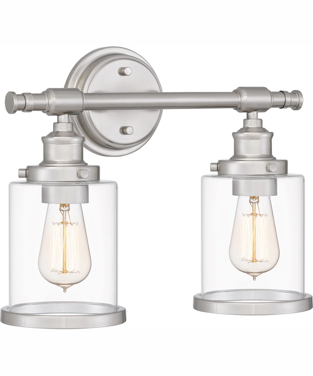 Dixie Medium 2-light Bath Light Brushed Nickel - Image 4