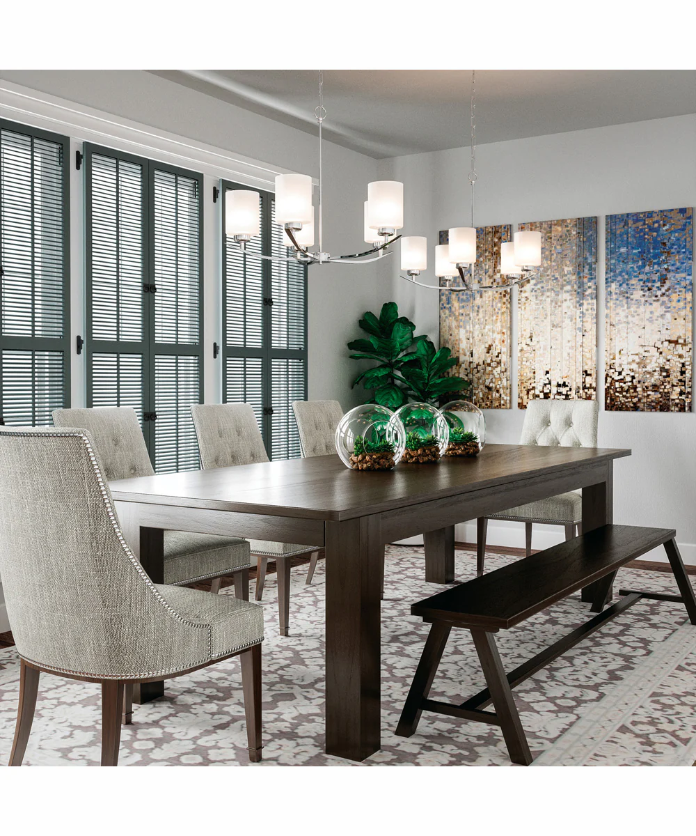 Dixon 5-Light Chandelier Brushed Nickel - Image 2