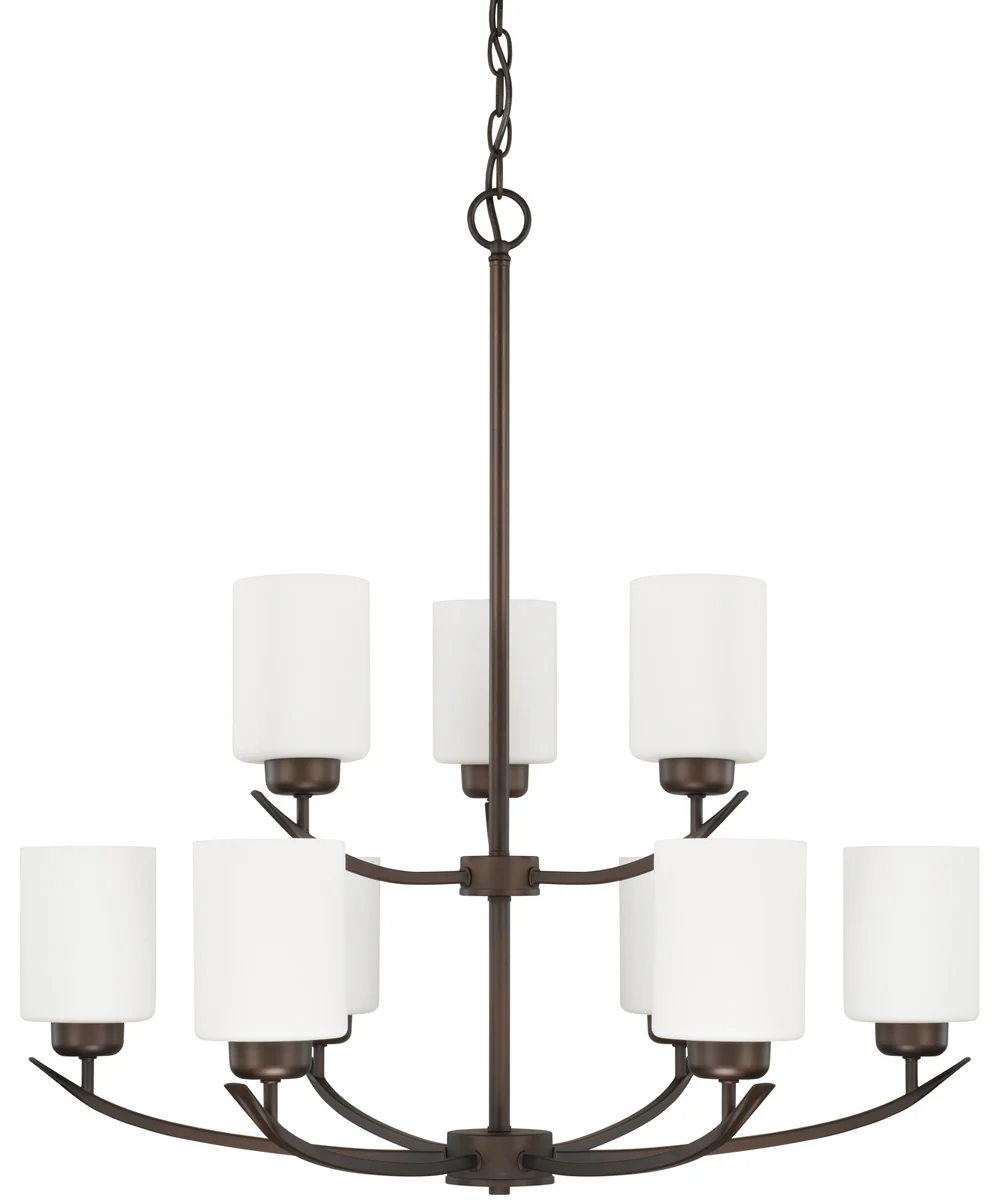 Dixon 9-Light Chandelier In Bronze