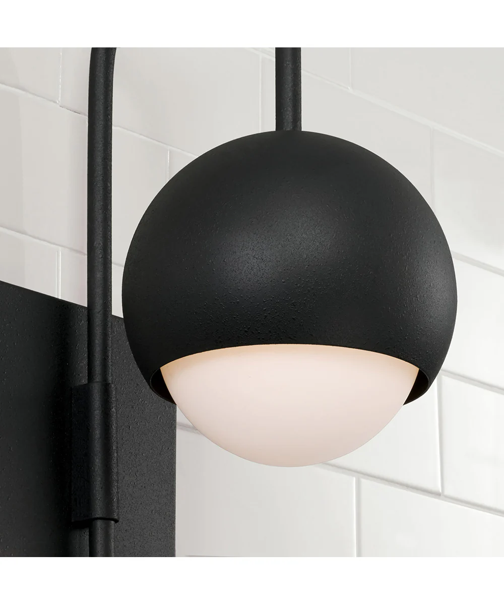 Dolby 1-Light Sconce Black Iron - Image 3
