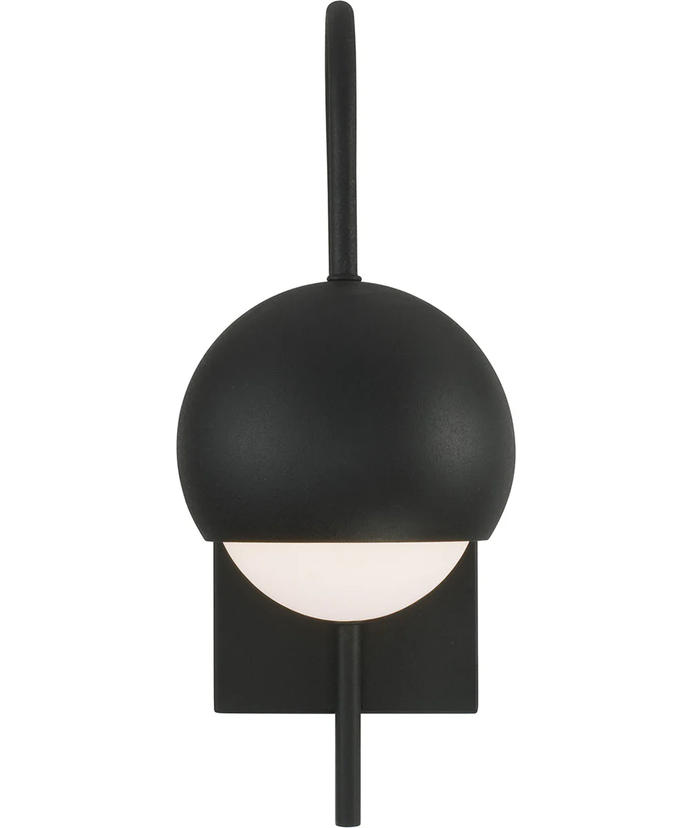 Dolby 1-Light Sconce Black Iron - Image 4