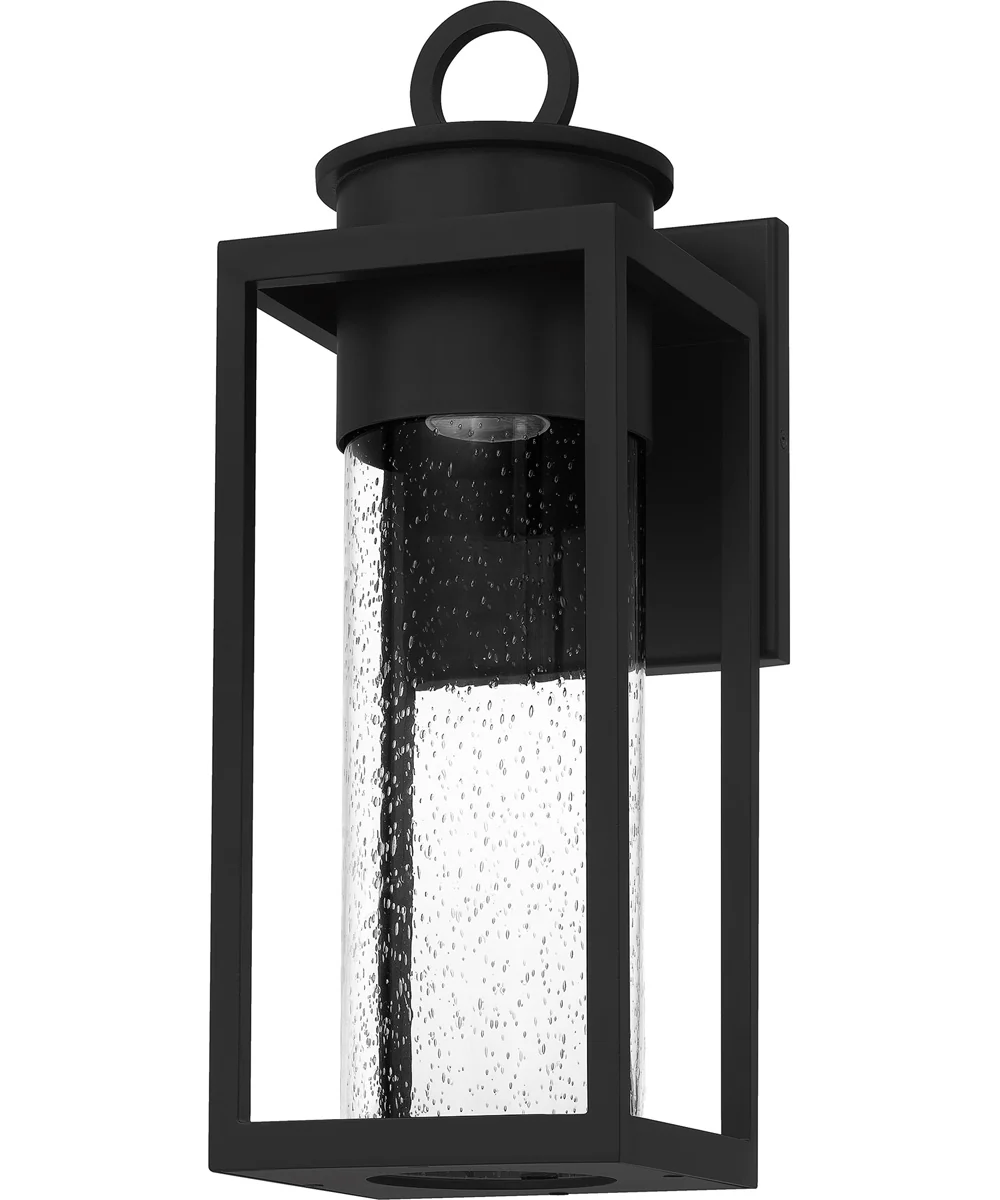 Donegal Large 1-light Outdoor Wall Light Coastal Armour Aluminum Matte Black - Image 3