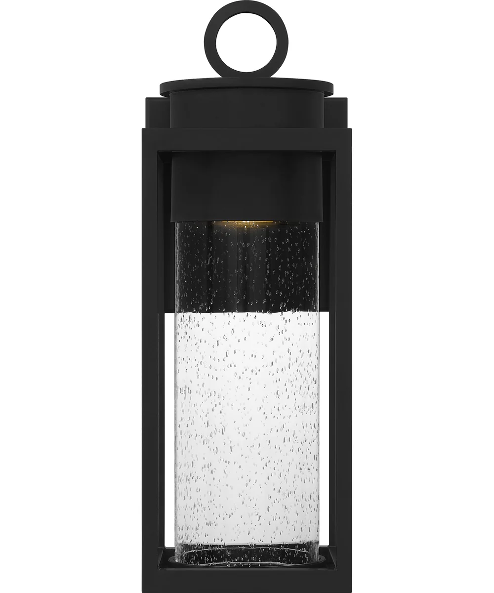 Donegal Large 1-light Outdoor Wall Light Coastal Armour Aluminum Matte Black - Image 4
