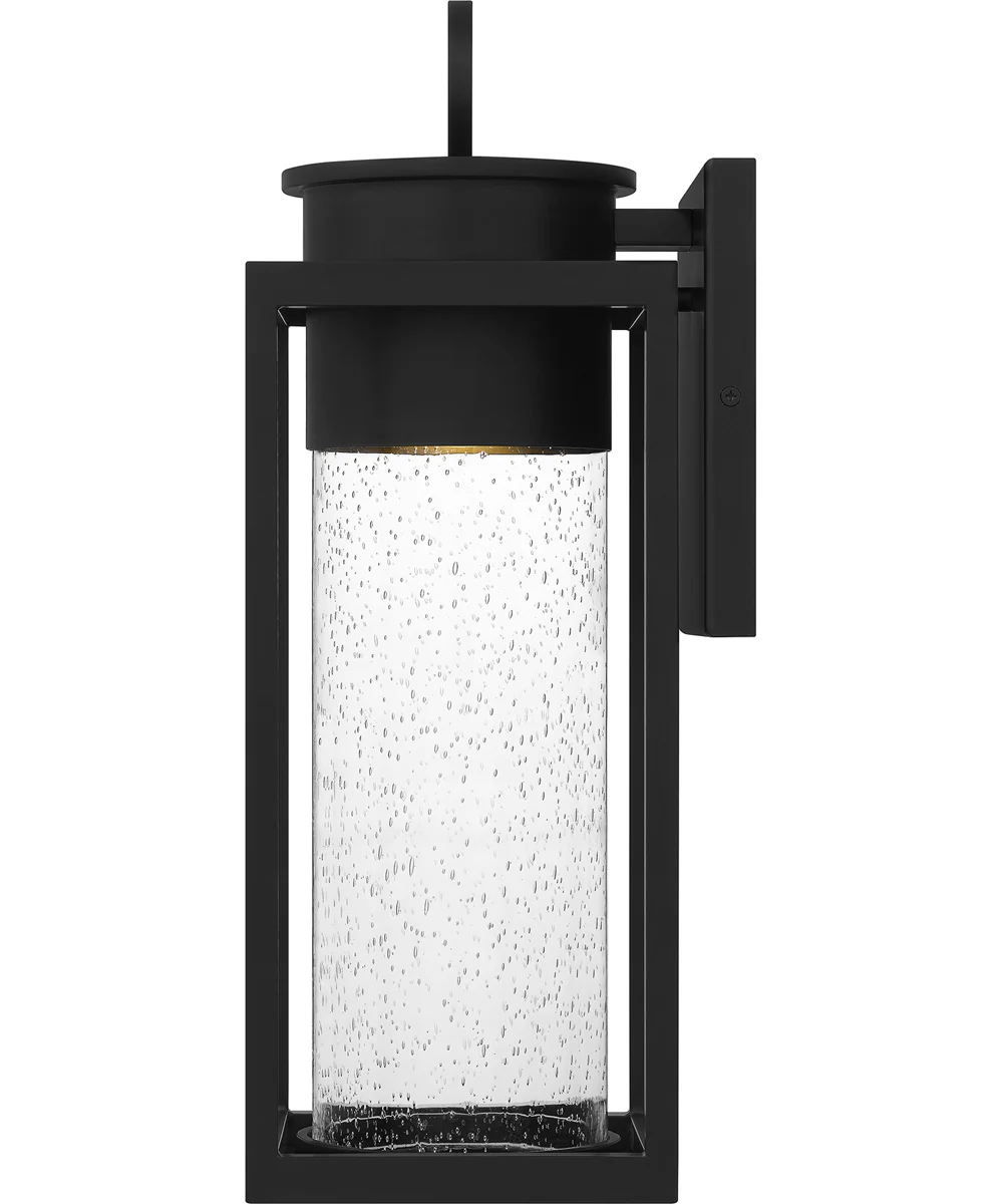 Donegal Large 1-light Outdoor Wall Light Coastal Armour Aluminum Matte Black - Image 5