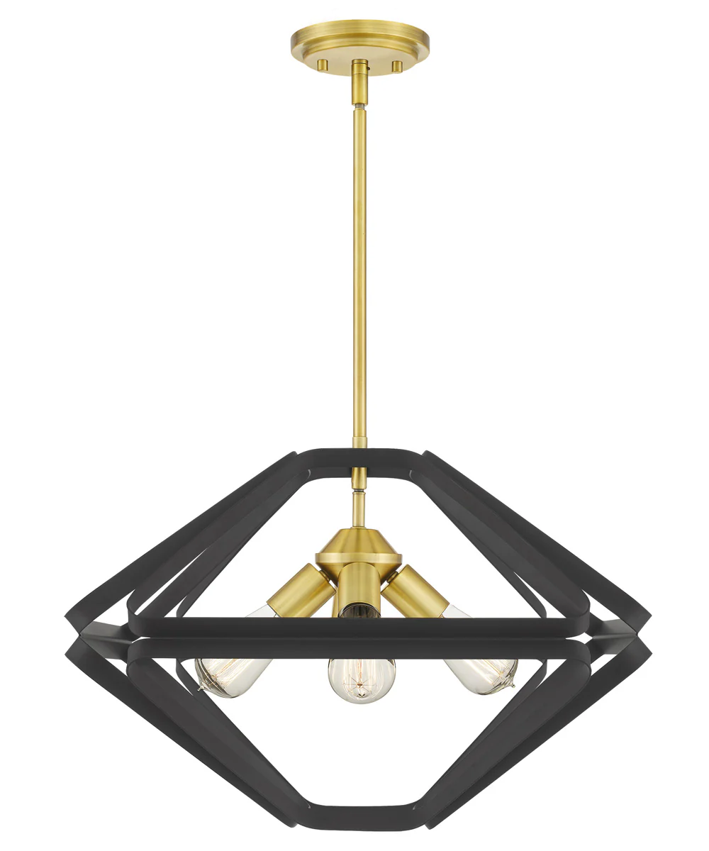 Dorsey 4-light Pendant Western Bronze - Image 4