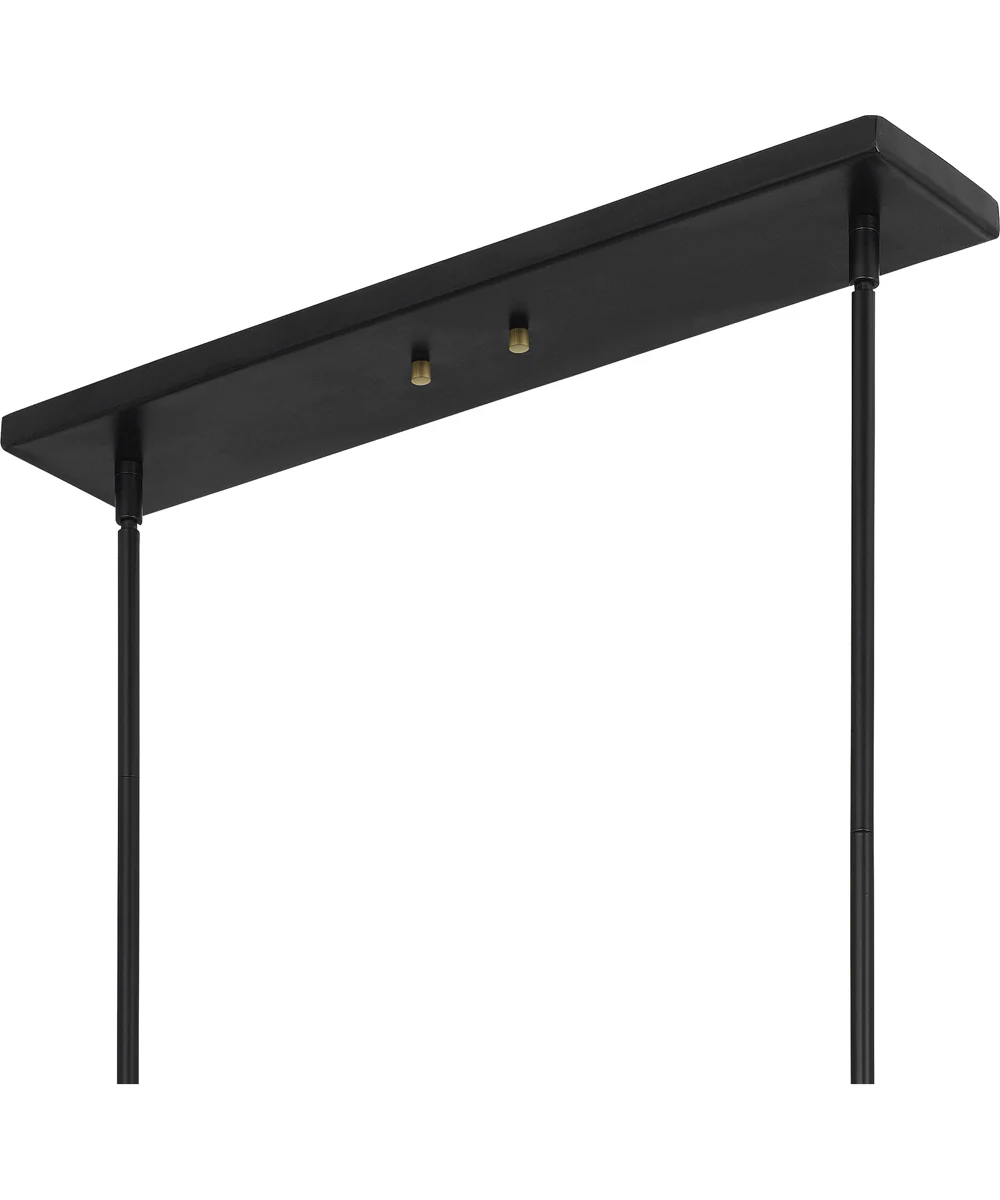 Downing 5-light Island Light Matte Black - Image 6