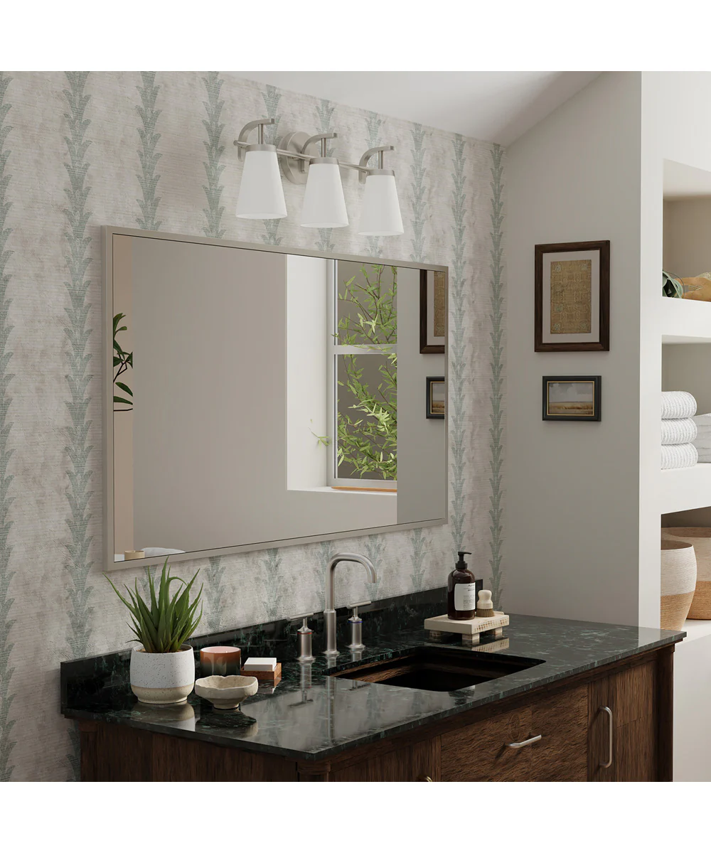 Drake 3-Light Vanity Brushed Nickel - Image 2