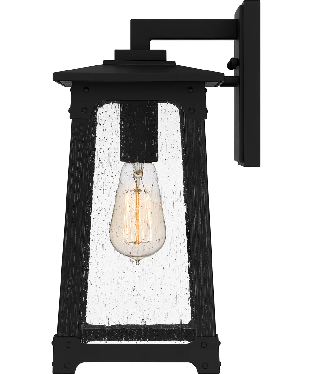 Drescher Medium 1-light Outdoor Wall Light  Coastal Armour Aluminum Matte Black - Image 4