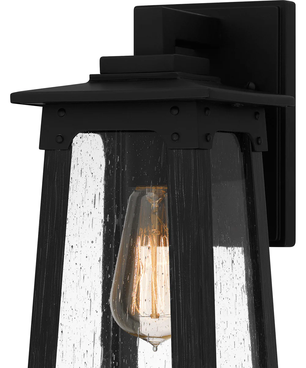 Drescher Small 1-light Outdoor Wall Light Coastal Armour Aluminum Matte Black - Image 5