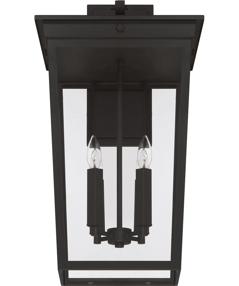 Duncan 4-Light Outdoor Lighting Textured Black - Image 3