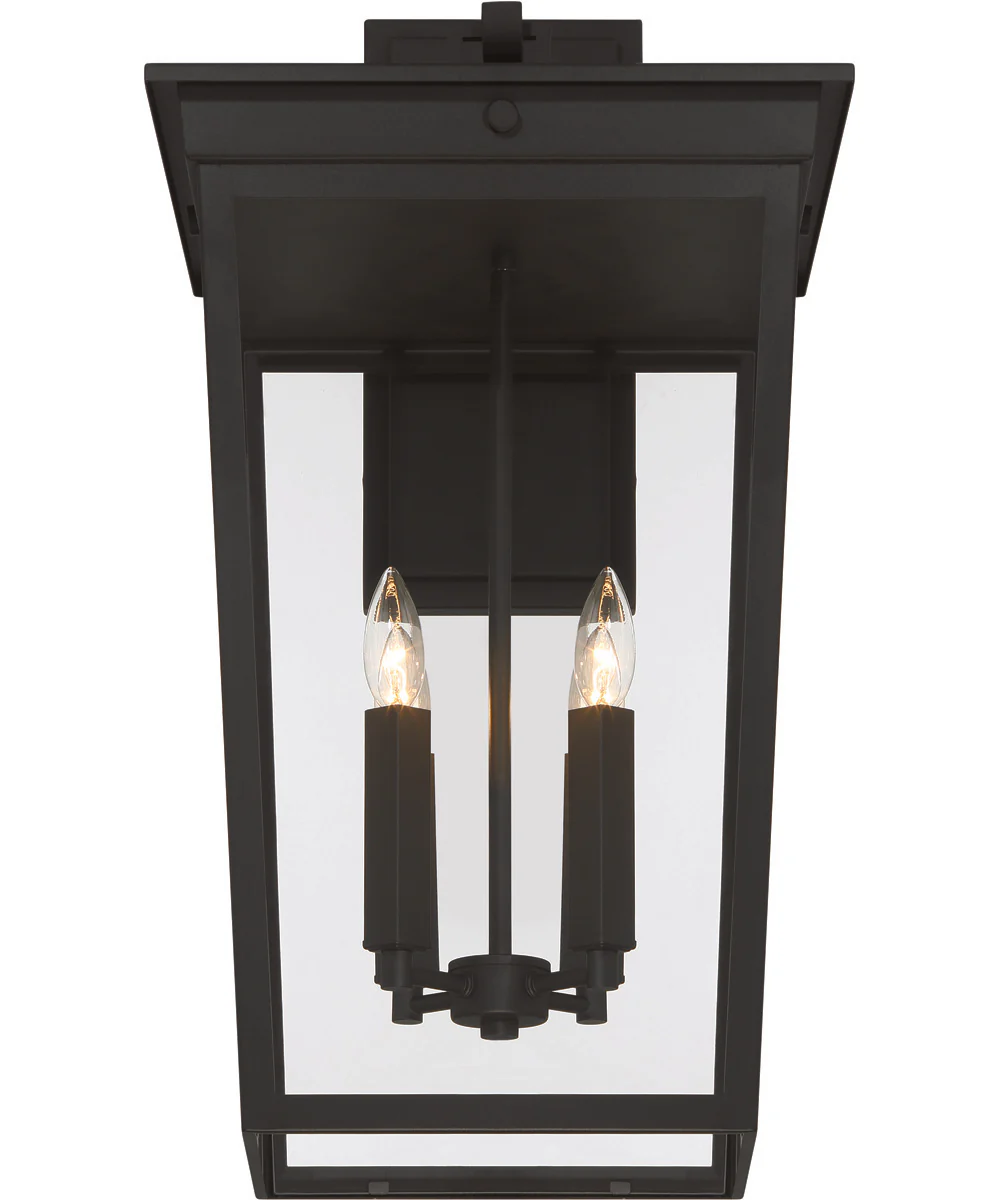 Duncan 4-Light Outdoor Lighting Textured Black - Image 4