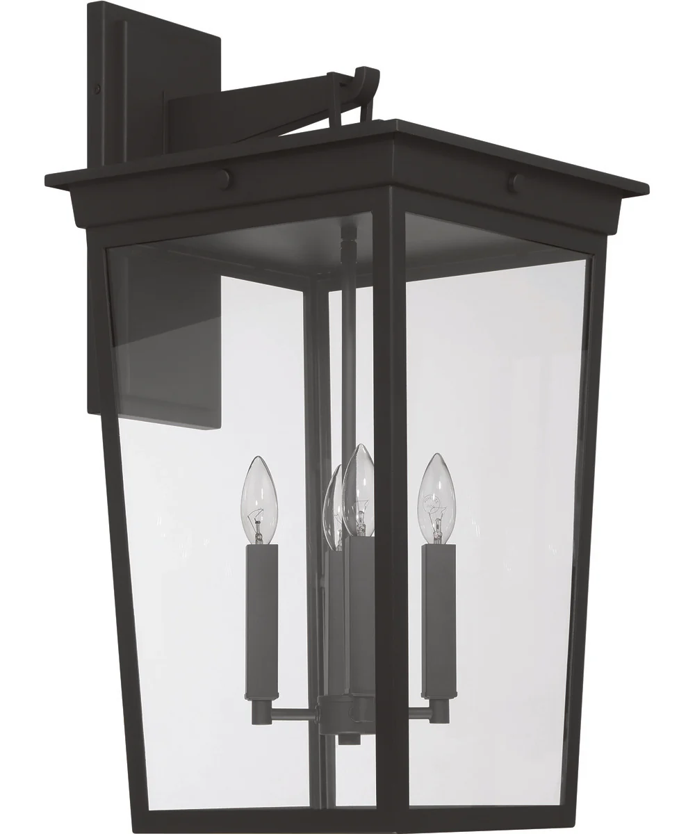 Duncan 4-Light Outdoor Lighting Textured Black - Image 5