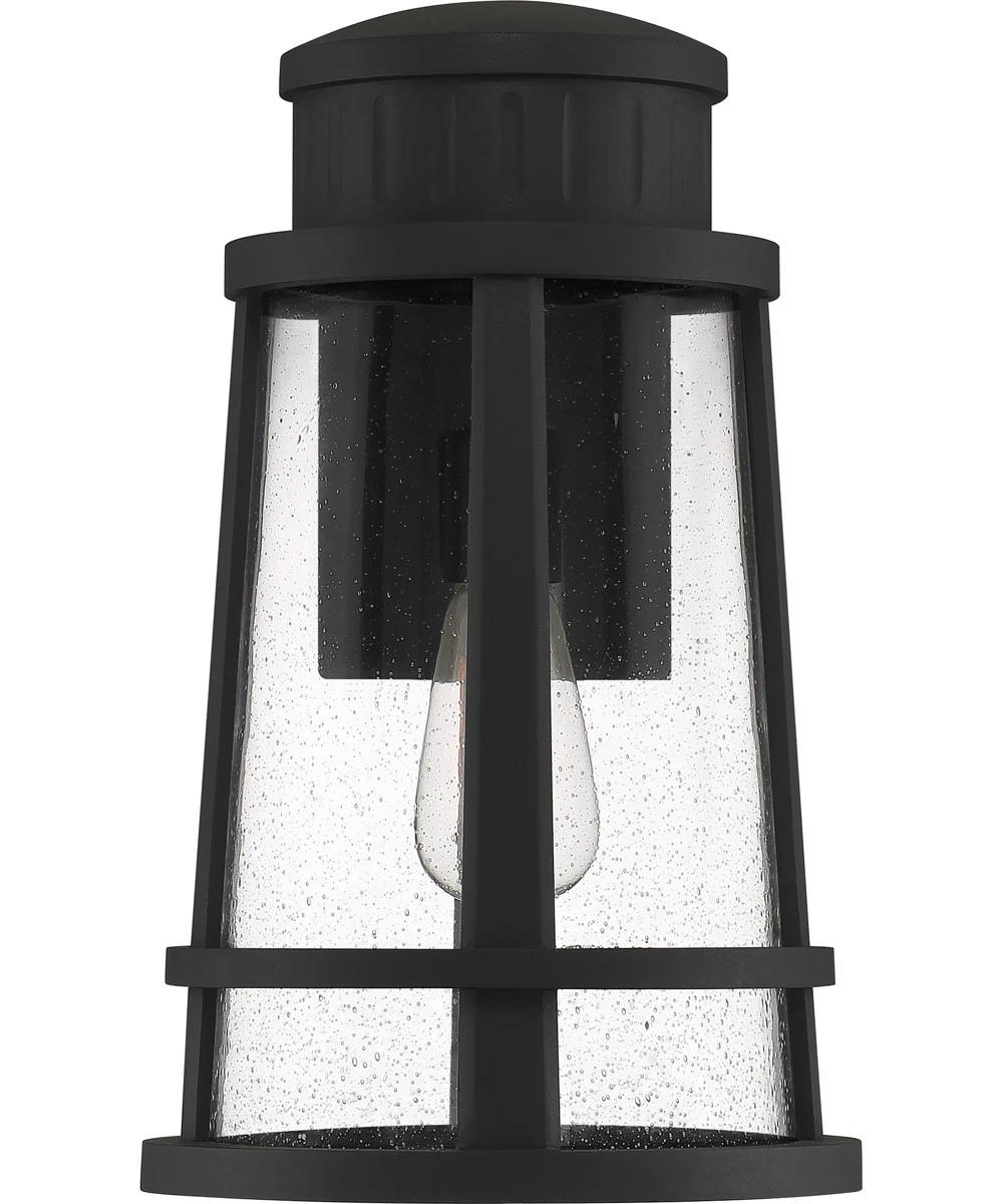 Dunham Large 1-light Outdoor Wall Light  Coastal Armour Earth Black - Image 4