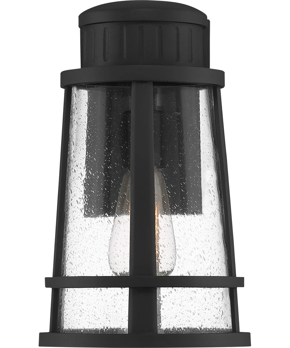 Dunham Medium 1-light Outdoor Wall Light  Coastal Armour Earth Black - Image 4