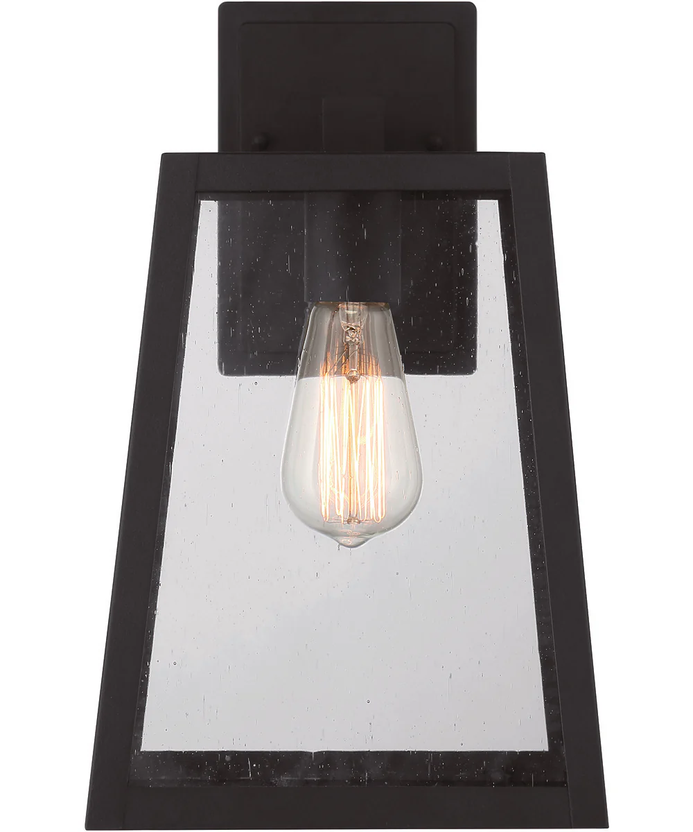 Dunn 1-Light Outdoor Wall Lantern Matte Black