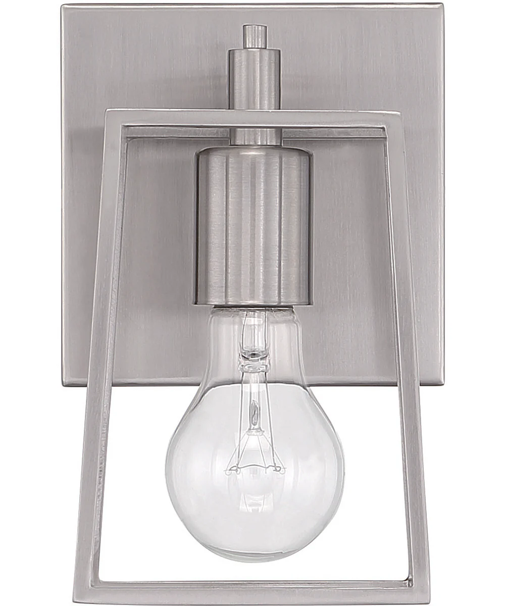 Dunn 1-Light Wall Sconce Brushed Polished Nickel - Image 3
