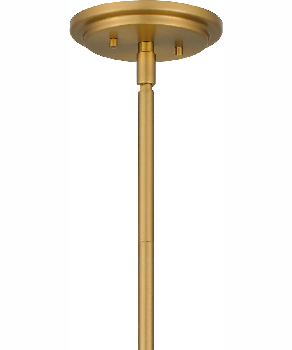 Dupree Small 5-light Island Light Brushed Weathered Brass - Image 7