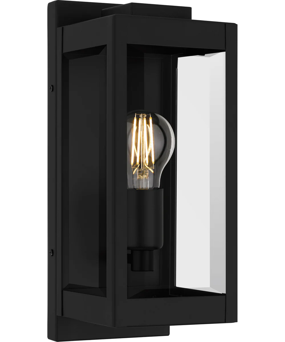 Eastover Small 1-light Outdoor Wall Light Earth Black